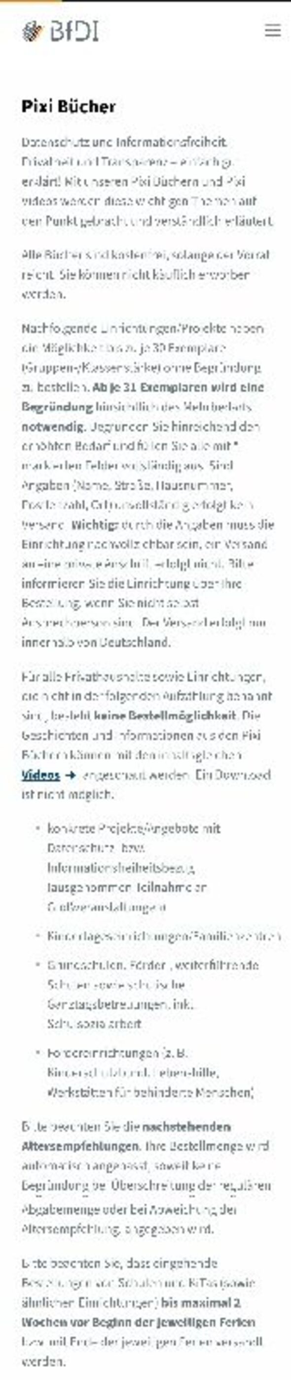 Anhang zu Kommentar von Cady