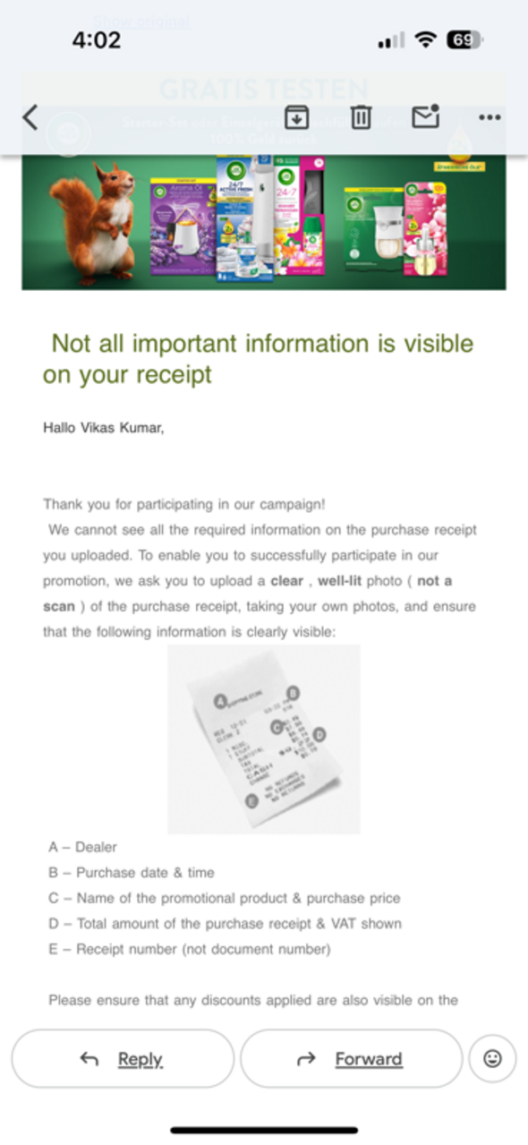 Anhang zu Kommentar von vidya