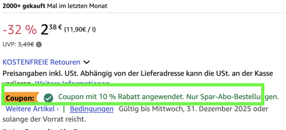 Anhang zu Kommentar von DealDoktor (Sandra)