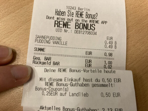 Anhang zu Kommentar von Pompon