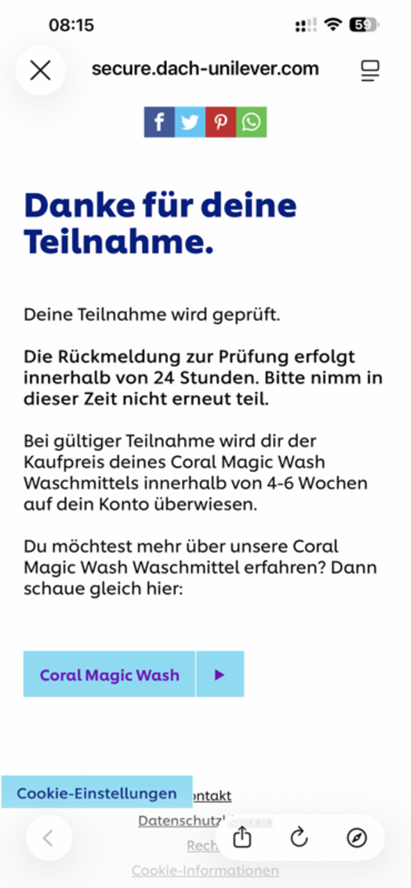 Anhang zu Kommentar von MASH