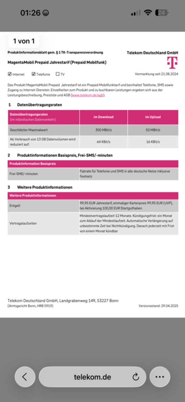 Anhang zu Kommentar von bd11593