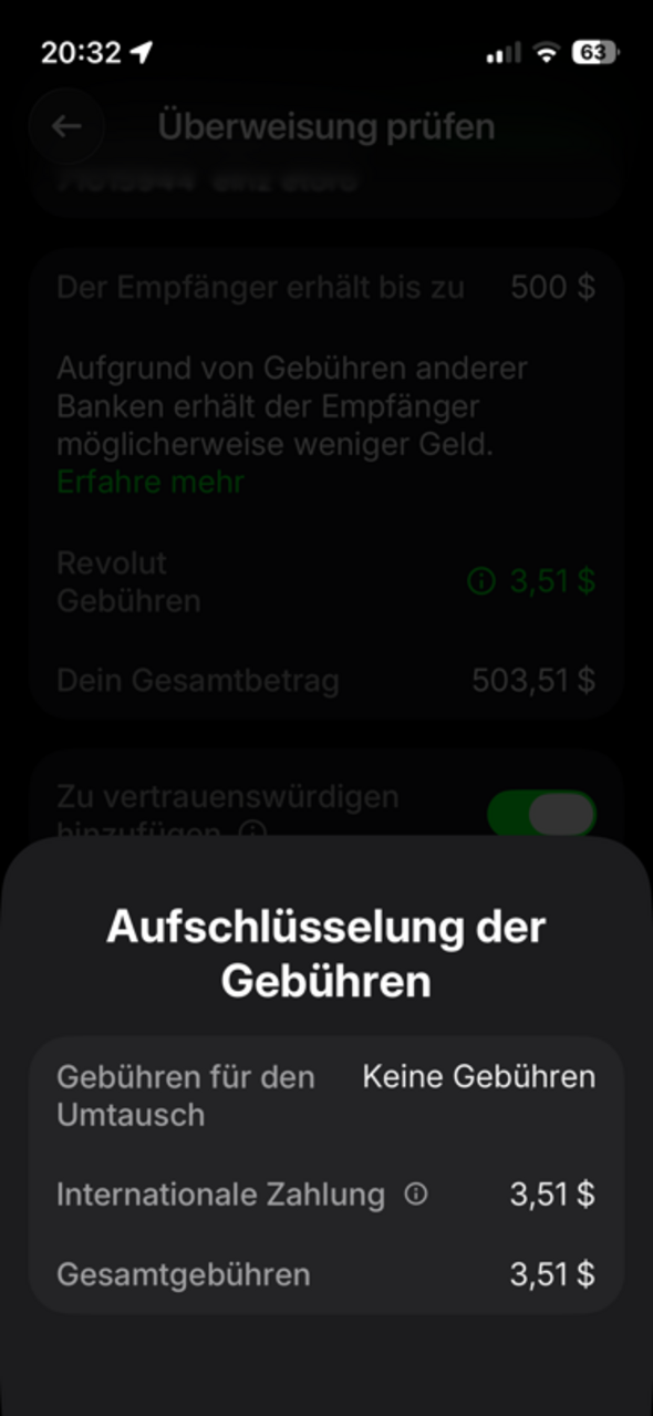 Anhang zu Kommentar von degusto