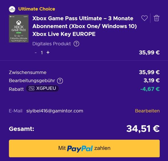 Anhang zu Kommentar von DealDoktor (Benji)