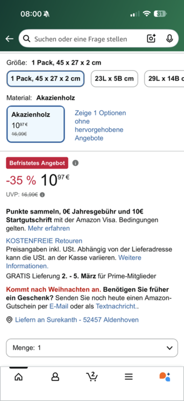 Anhang zu Kommentar von bd65400