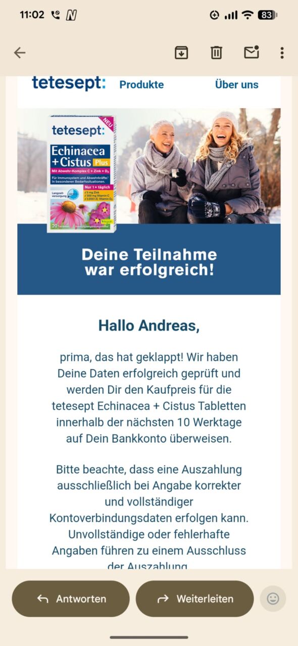 Anhang zu Kommentar von Andilein