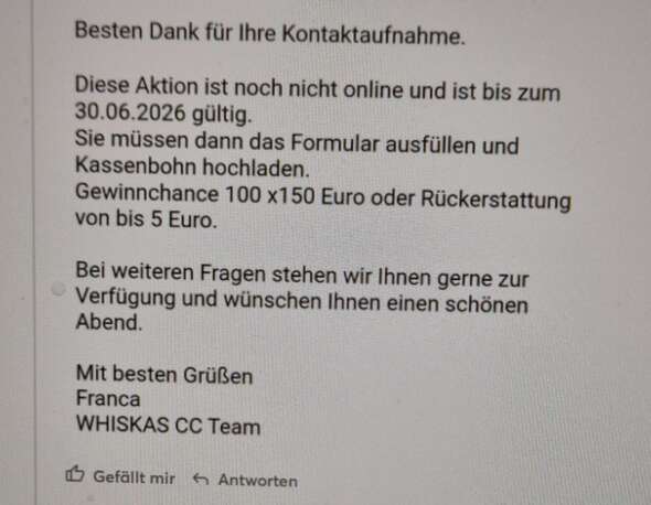 Anhang zu Kommentar von Jutta W.