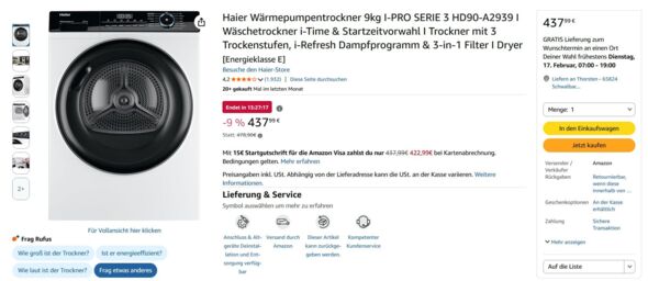 Anhang zu Kommentar von Delirium