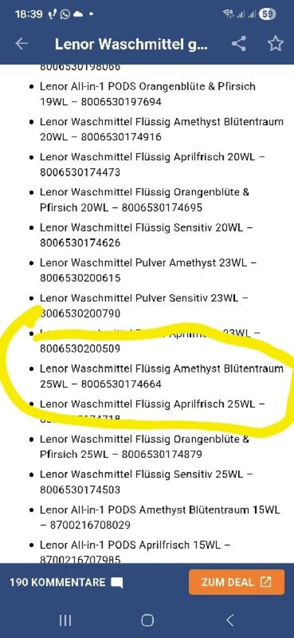 Anhang zu Kommentar von Herzchi