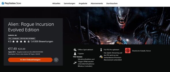 Anhang zu Kommentar von Delirium