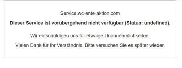 Anhang zu Kommentar von DealOrNoDeal