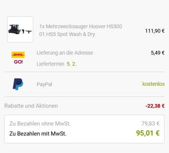 Anhang zu Kommentar von Delirium