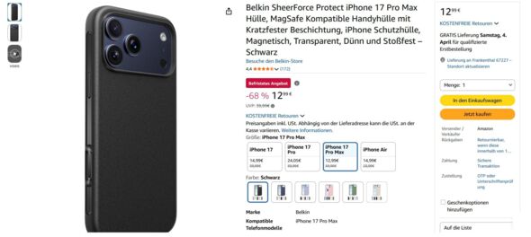 Anhang zu Kommentar von Delirium