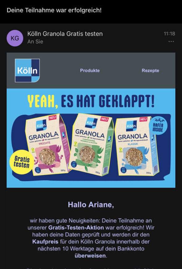 Anhang zu Kommentar von Ariane1