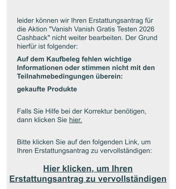 Anhang zu Kommentar von Burgfrau
