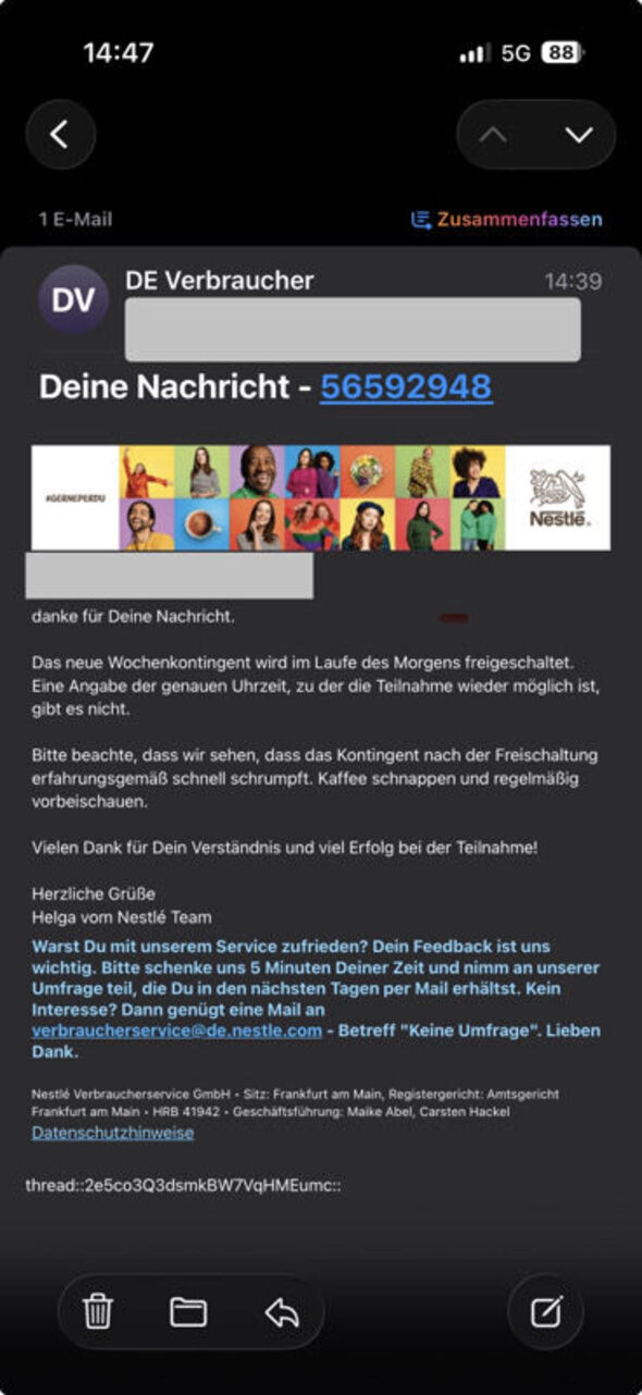 Anhang zu Kommentar von AlleNamensindvergeben