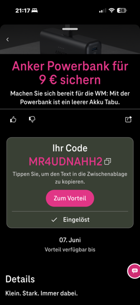 Anhang zu Kommentar von Chilard