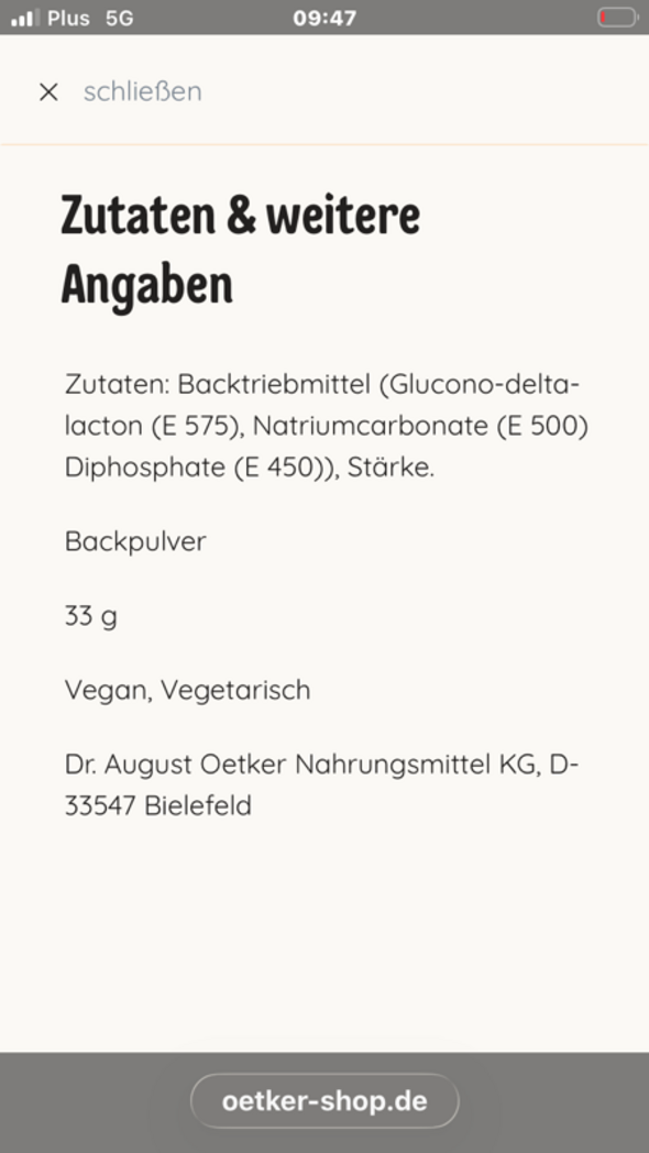 Anhang zu Kommentar von Pompon