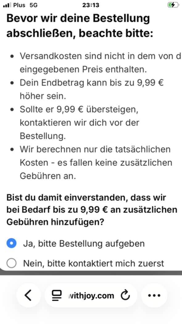 Anhang zu Kommentar von Pompon