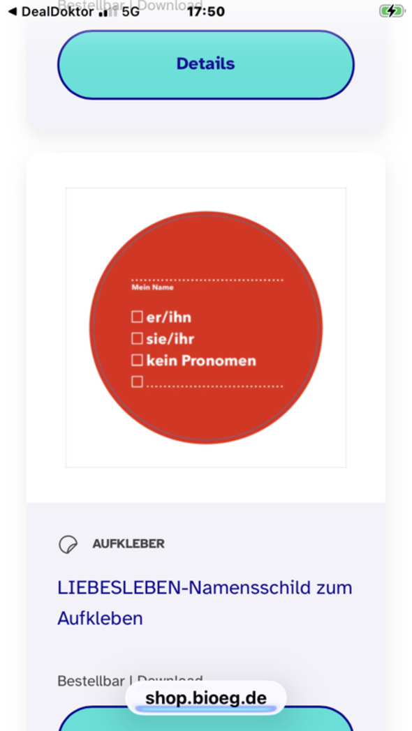 Anhang zu Kommentar von Pompon