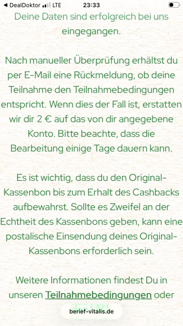 Anhang zu Kommentar von Pompon