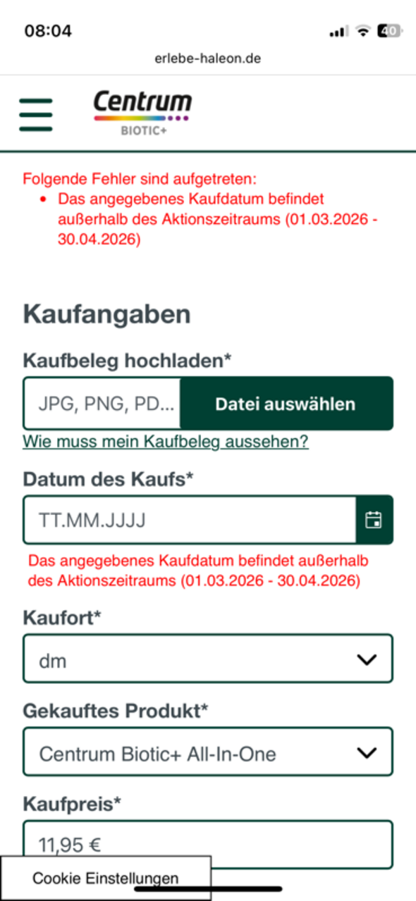 Anhang zu Kommentar von Chriska