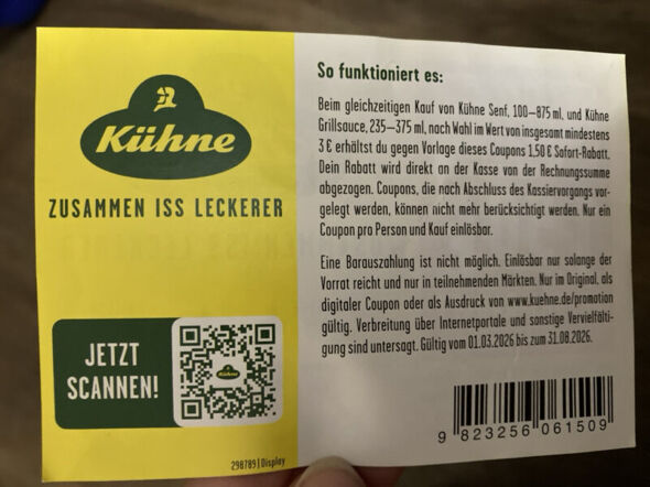 Anhang zu Kommentar von Pompon