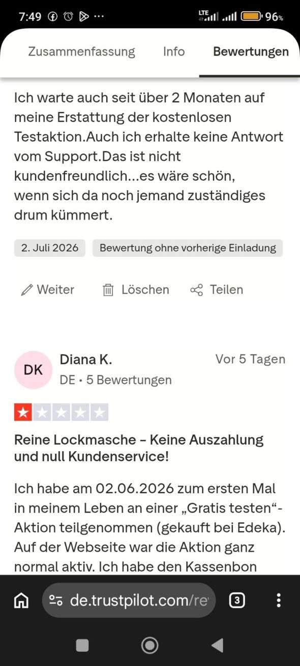 Anhang zu Kommentar von Gini