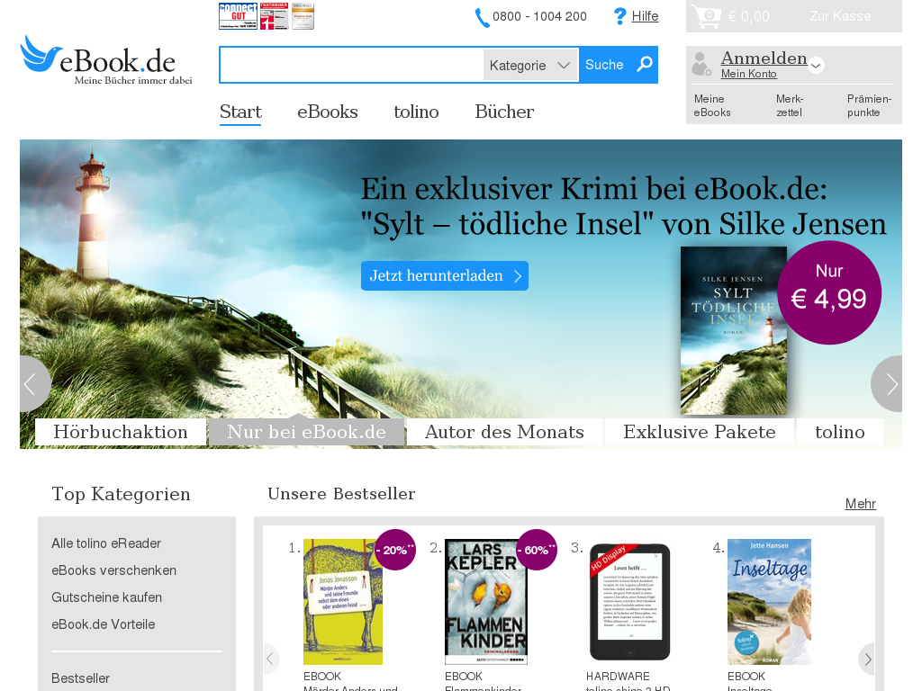 eBook.de Gutscheine Oktober 2023