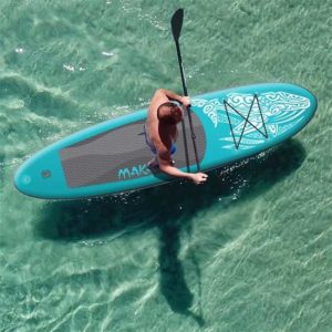 Aufblasbares SUP Stand Up Paddle Board Makani inkl. Rucksack, Pumpe, Paddel usw. für 237,40€ (statt 290€)