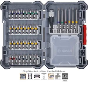 Bosch Professional 40-tlgs. Bohrer Bit Set Pick and Click für 18,89€ (statt 26€)