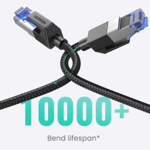 🚀 Ugreen (40173) Ethernet-Kabel (Cat 8, 40GB/s, 2.000 MHz, 5 Meter) für 8,59€ (statt 12€)