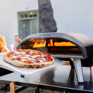 Ooni Koda 16 Pizzaofen (gasbetrieben, inkl. Pizzastein, Gasregler & Schlauch)