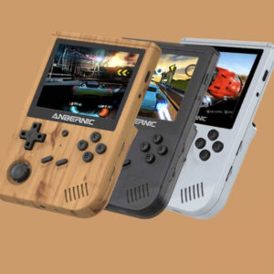 Anbernic RG351V Retro Handheld Konsole mit 80GB & 7.000 Spielen (N64, GameBoy, PS1, NDS usw.)