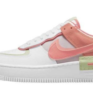 Nike Air Force 1 Shadow Damen Sneaker in Weiß/Orange