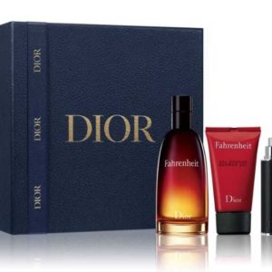 Dior Fahrenheit Geschenk-Set mit EdT, Travel Spray & Duschgel
