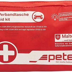 Petex KFZ-Verbandtasche für 5,95€ (statt 9€)