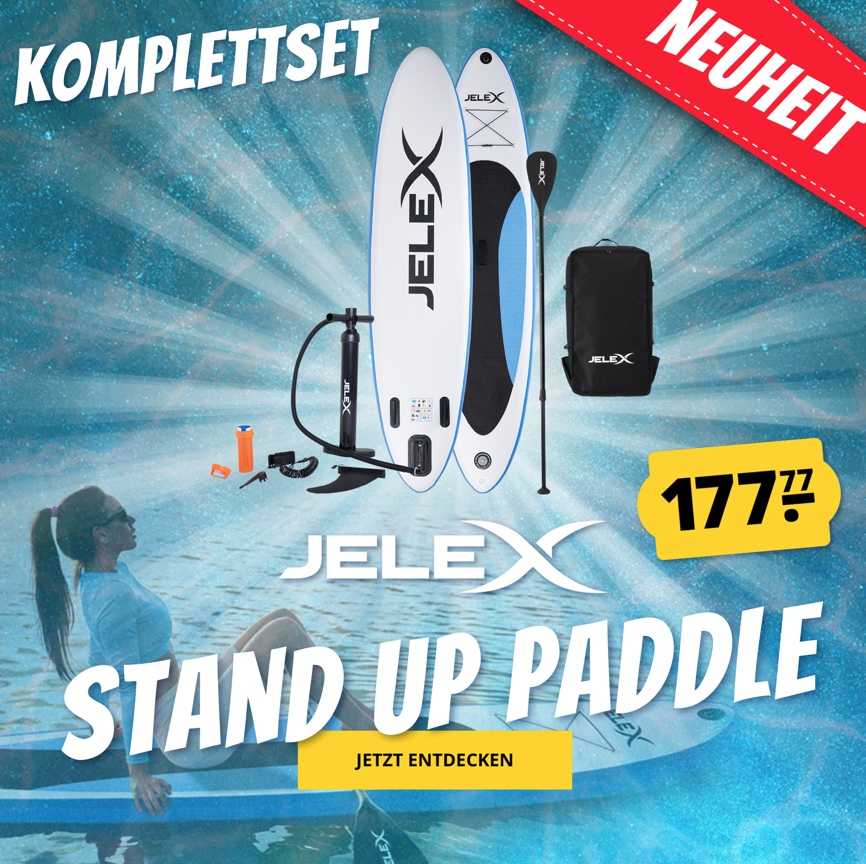 JELEX Wave Stand Up Paddle Board für 160,19€ (statt 182€)