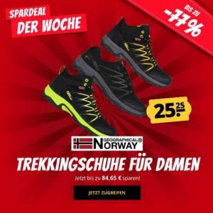Geographical Norway Damen Trekkingschuhe (3 Varianten)