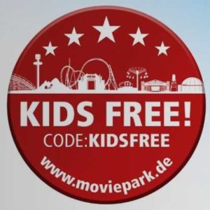 Kostenloses Kinderticket (bis 11 Jahre) für den Movie Park Germany bei Kauf eines Erwachsenen Tickets