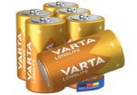 6er Pack Varta Longlife Batterien - Größe C Baby LR14 für 2,84€ (statt 7€)