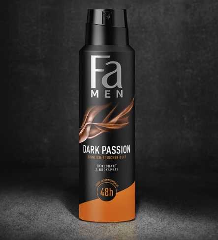 [Prime] Fa Men Deodorant & Bodyspray Dark Passion (150 ml) für 0,79 ...
