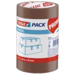 📦 tesa Basic Pack Verpackungsklebeband (3 Stück, braun) für 4,44€