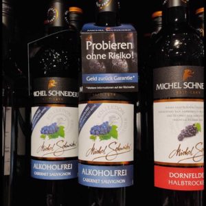 Wein alkoholfrei von Michel Schneider - Probieren ohne Risiko mit der Geld zurück Garantie