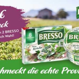 2 x BRESSO Frischkäse für 0,48 € *scondoo + Aldi Nord*