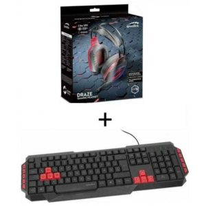 DealClub: Speedlink DRAZE Gaming Headset mit LED Beleuchtung + Ludicium Gaming Tastatur (17,99€ statt 26,98€)