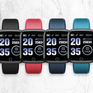 Groupon: TimeTech Unisex-Smartwatch in der Farbe nach Wahl mit mehreren Funktionen  (€22,08 statt €29,00)