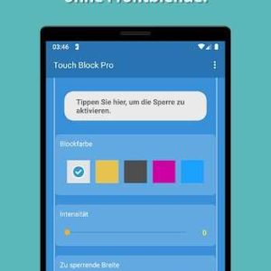 Android: Touch Block Pro - Bildschirm berühren, blockieren gratis statt €2,90