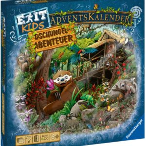 Ravensburger 18957 Adventskalender Kids - Dschungel-Abenteuer für 6,99 € inkl. Versand statt 12,90 €