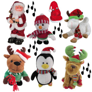 DealClub: Mengenrabatt: Happy People Tanzende Singende Weihnachts-Figur Laufende Musik Weihnachtslieder